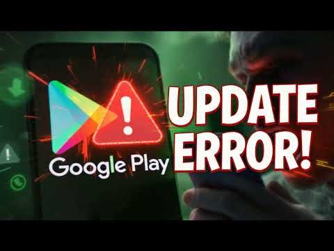 How to fix Error checking for updates on the Google Play Store