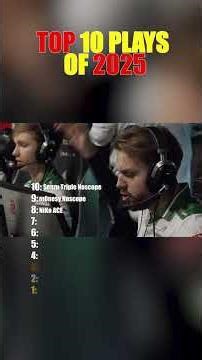 Top 10 CS:GO Plays of 2025 (Part 1) #csgo #cs2 #counterstrike