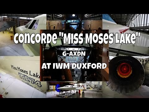Concorde - G-AXDN - "Miss Moses Lake" at Duxford IWM