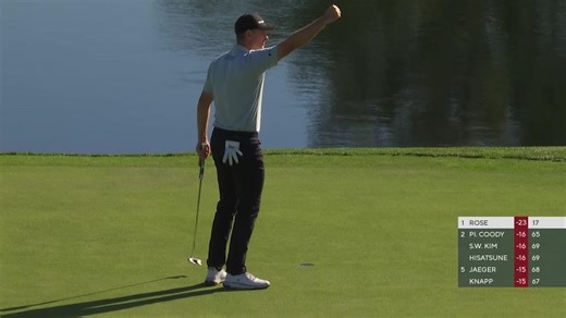 Justin Rose completes wire-to-wire win at Farmers