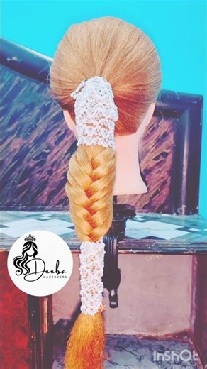 Fish Tail Braid Hairstyle | Hairstyle | Braidstyle #ytshorts #hairstyles #shorts #fishtailbraid