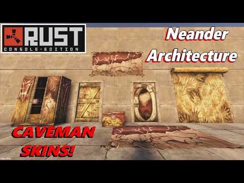 Caveman RP!? Neander Architecture Review | Rust Console