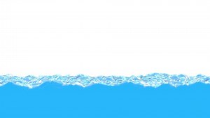 Realistic 3D animation of the water drain rendered in UHD with alpha matte