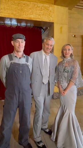 5.9K views · 47 reactions | The cast of The 39 Steps Play is in the building, the madness has arrived ️‍♂️ They can't get over how perfect the show is for the venue - and neither can we! Here 2 - 6 September only! https://tinyurl.com/4b5xhekx | Civic Theatre Newcastle | Facebook