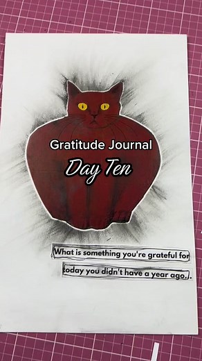Here’s an Art journal technique to make an image float using a STABILIO all pencil. Slow down the holiday stress by practicing being grateful—#holidaystress #artjourna #artjournaling #journalpromts #artjournaltherapy #beginnerart #easyjournalprompts #simplejournalprompts #gratitude #gratitudejournal #gratitudejournaling