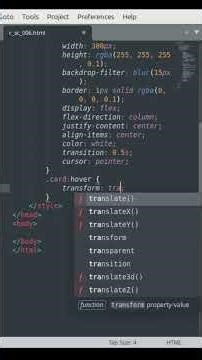 How to make Glassmorphism with Pure CSS! 💎 #css #javascript #webdesign