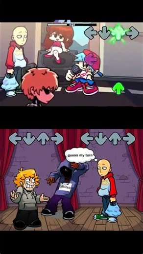 67 kid vs Saitama One Punch Man | FMF Mods #fnf #saitama #67kid