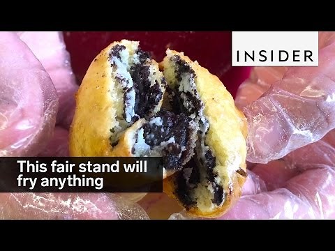 This fair stand will fry anything
