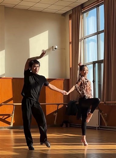 非常有感觉的伦巴舞 #dance #一起跳舞 #练舞
