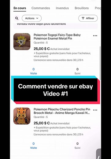 Comment vendre sur eBay : Guide étape par étape