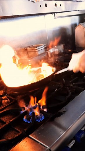 This is how the magic happens🤩 Our Misoyaki Butterfish (Black Cod) is calling your name! 📞 Miso-glazed, fresh green beans, white rice, and that heavenly eel sauce finish with all the fresh toppings. You just watched it being made, now come taste it! Don't miss out! | Bluewater Grill Redondo Beach
