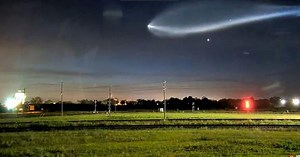 Caught on camera: ‘Space jellyfish’ spotted in sky following rocket launch in Florida, US