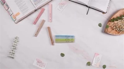 Bible Safe Highlighters | No Bleed Dual Tip Pens | Pastel | Neutral | Boho | Mauve Sets | Bible Journaling | Christian Stationery Gift - Etsy