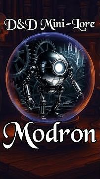 The D&D Lore of the Modron - Clockwork Legions of Law #DND #DNDlore #DungeonsAndDragons
