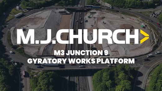 #mjchurch #constructioninnovation #nationalhighways #earthworks #infrastructure | MJ Church Contracting