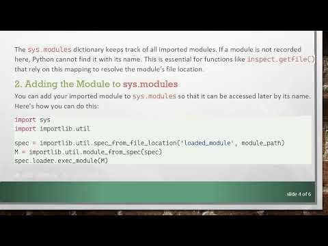 Getting a Path for a Module Imported by importlib in Python
