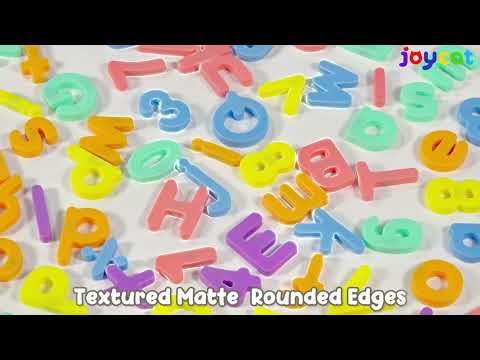 🧲 JoyCat Magnetic Letters & Numbers | Montessori ABC 123 Learning Fun (104 PCS)