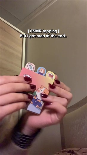 Asmr tapping sticky notes! #asmrtriggers #asmrforsleep #asmr
