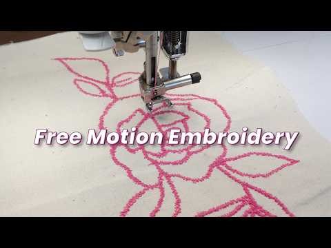 How To Sew Free Motion Embroidery On Your Sewing Machine