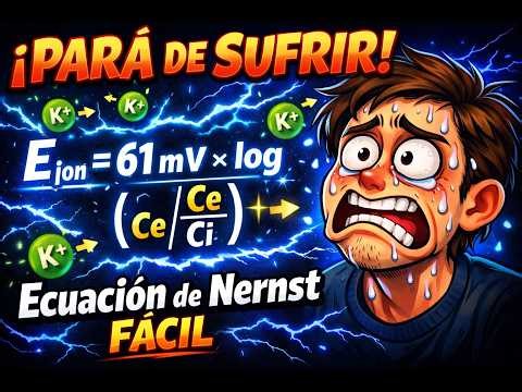 Nernst: La CLAVE para Entender Gradientes Electroquímicos