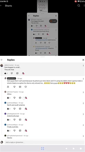 I finally know where is it because of youtube shorts I watch how to post using tablet...💖💖💖