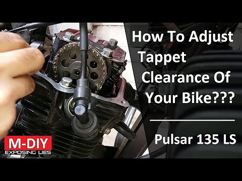 Adjust Tappet Clearance Of Your Motorcycle | Valve Clearance