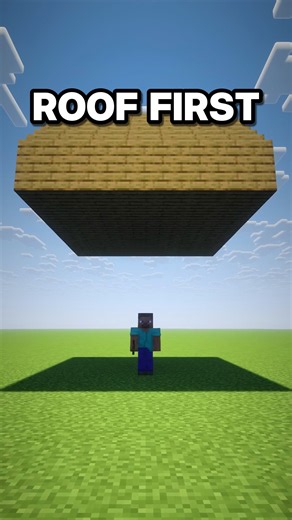 Stop Building Minecraft Houses From the Bottom Up
