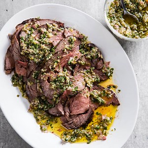 Roasted Beef Chuck with Horseradish-Parsley Sauce | America's Test Kitchen