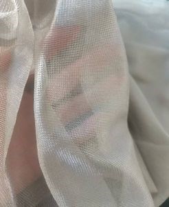 [Hot Item] 100% Emf Blocking RF Shielding Canopy Mosquito Net Silver Mesh Fabric