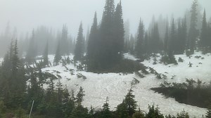 Hikers beware: Still 5 feet of snow along higher popular Mt. Rainier trails