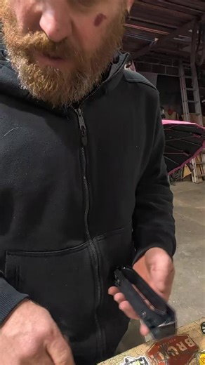 knife sharpening the easy way with this awesome sliding easy guide. three different grits super simple to use sharpen all your pocket knives, your hunting knives, your cutting knives, your kitchen knives. all the different kinds of knives really quick and easy right now. do it quick #knives #sharp