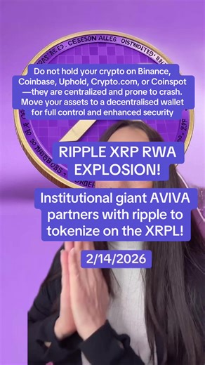 RIPPLE XRP RWA EXPLOSION! Institutional giant AVIVA partners with ripple to tokenize on the XRPL! #Ripple #xrp #tokenization #xrpl #finance