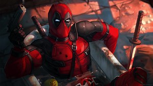 Deadpool Bathing Live Wallpaper - MoeWalls