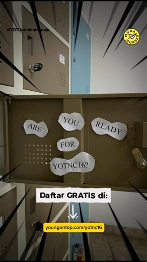 Young On Top 🇮🇩 on Instagram: "Yang datang siap naik level, yang nggak datang… siap nyesel🤷🏻‍♀️🔥 — 146k YOTers aktif tersebar di: 🌆 481 Kabupaten/Kota 🎓 919 Kampus 🏫 886 Sekolah #YOTUntukIndonesia #MudaSukses #Komunitas #YOTNC16"