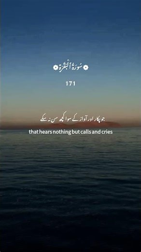 Surah Al-Baqarah | 2:171 | Quran Translation.