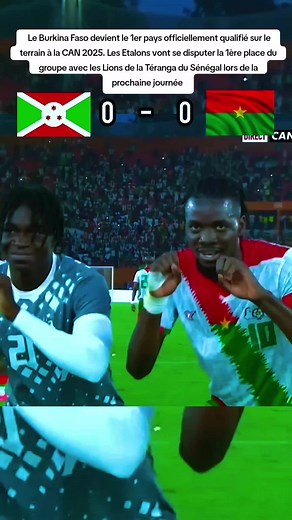 Burkina Faso s'qualifie officiellement pour la CAN 2025