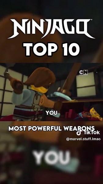 Top 10 Most Powerful Weapons in Ninjago