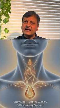 Bromium Homeopathic medicine cough asthma hard glands Dr Ketan Shah For detail visit my full video