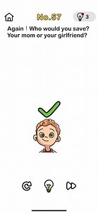 BRAIN OUT Level 57 AGAIN! WHO WOULD YOU SAVE