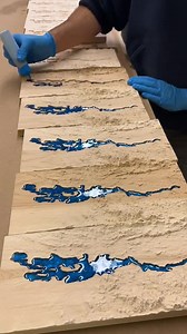 Lake Champlain 3D Relief Map | Lake Champlain Wood Epoxy Art | New York | Vermont | Aerial View Lake Map | Gift for Husband | Travel Gift - Etsy