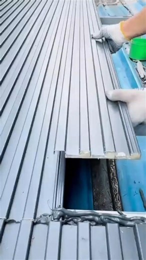 installing precision-engineered ribbed metal panels for roofing or wall cladding using high quality