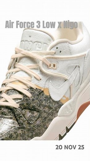 Nike Air Force 3 Low x Nigo “New Release” 20 NOV 25 #nike #airforce #nigo