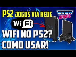 PS2 - COMO TER WIFI NO SEU PS2! JOGOS VIA REDE SEM FIO!