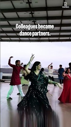 Transforming an Office into a Dance Floor! | Corporate Garba Workshop by Trodo
