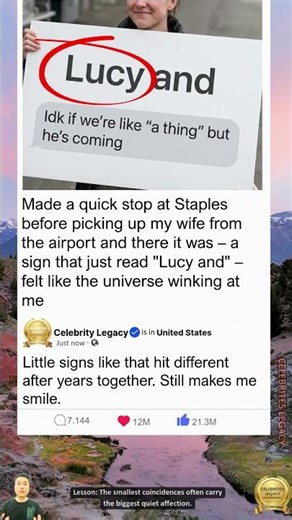 Ever had a random sign feel like it was meant just for your marriage?