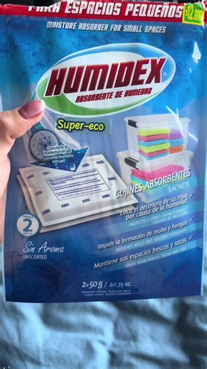 Adiós a la humedad en cajones y closets con HUMIDEX