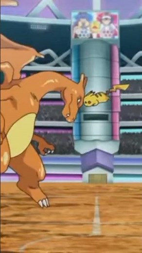 pikachu vs charizard battle