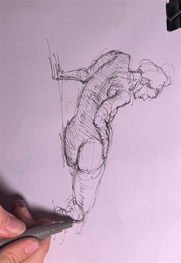 How to draw women figure ❤️