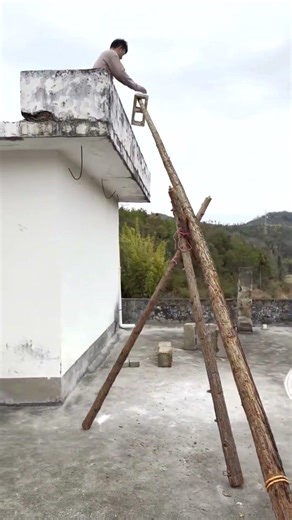Lever-Based Tripod Structure for Lifting Masonry Blocks | Lifting Using a Lever