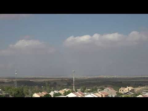 LIVE: View of Israel-Gaza border